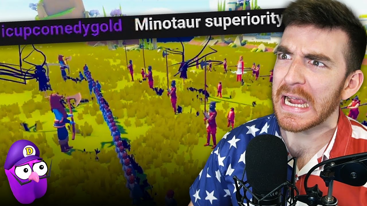 Can Twitch Chat beat a RANDOM team in TABS? (VOD)