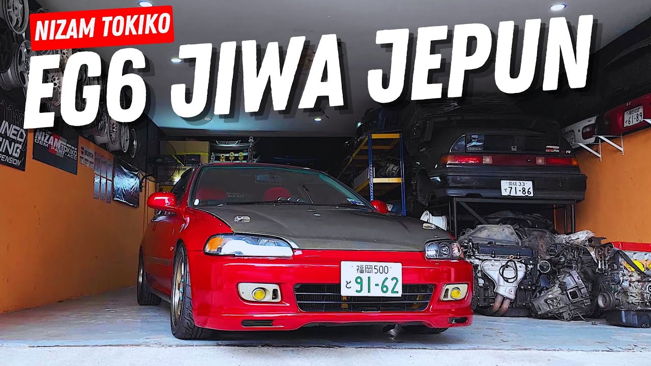 Honda EG6 Jiwa Jepun – Sentuhan JDM Asli dari Nizam Tokiko!