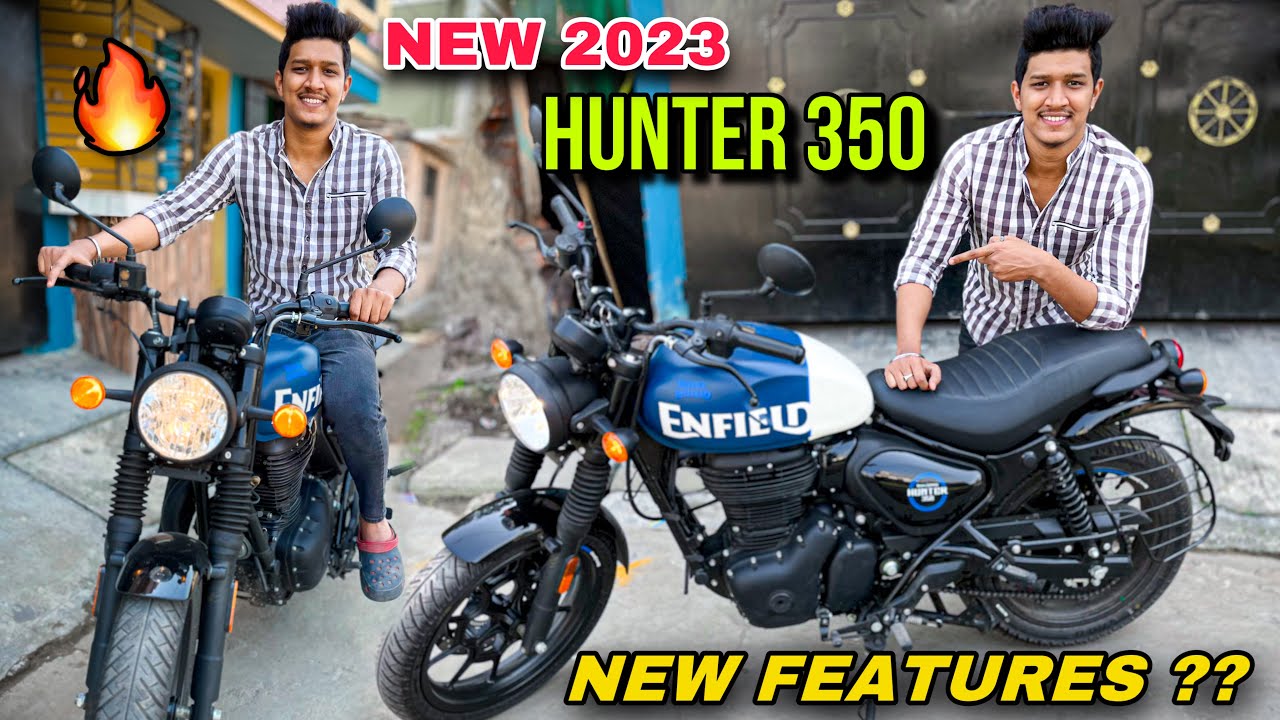 2023 ROYAL ENFIELD HUNTER 350 with NEW FEATURES - RIDE REVIEW | Top Model