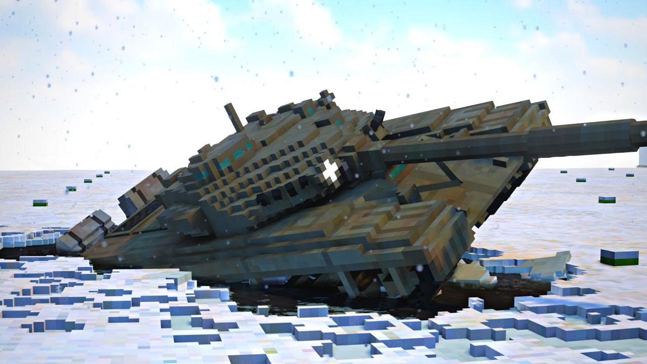 Tanks Break Mine Ice Field | Teardown