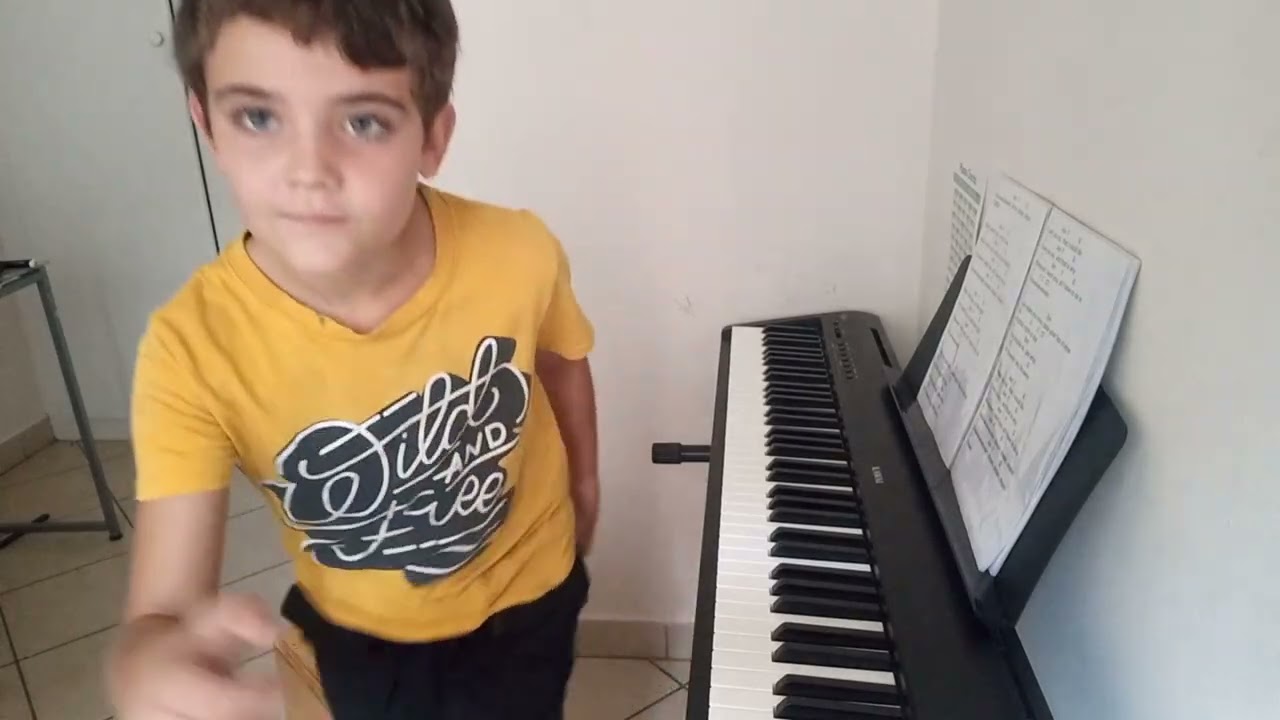 piano with marshall