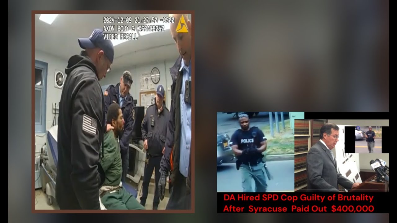 Murder on Videotape of Inmate Robert Brooks By Marcy Prison Officers.  State of Public Corruption