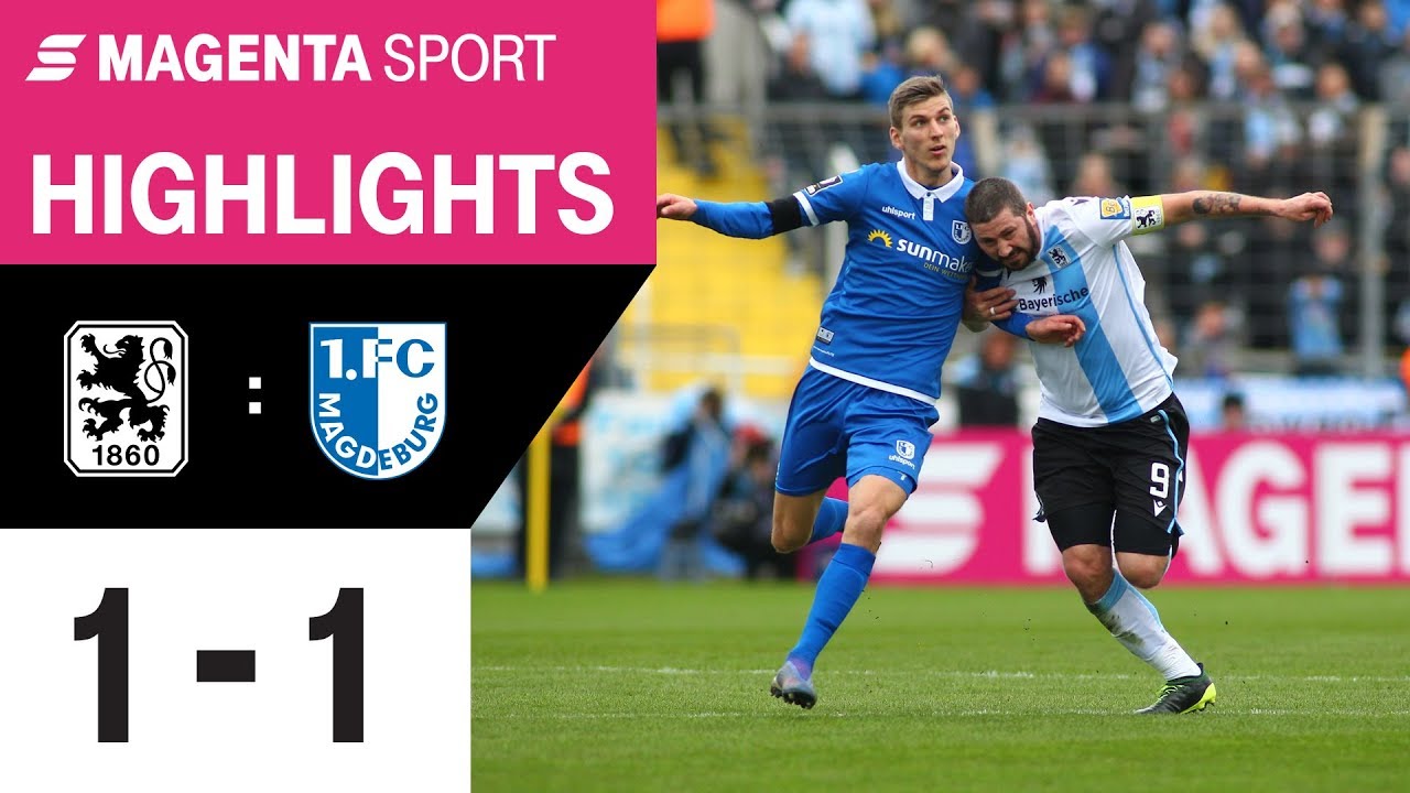 1860 München - 1. FC Magdeburg | Spieltag 25, 19/20 | MAGENTA SPORT