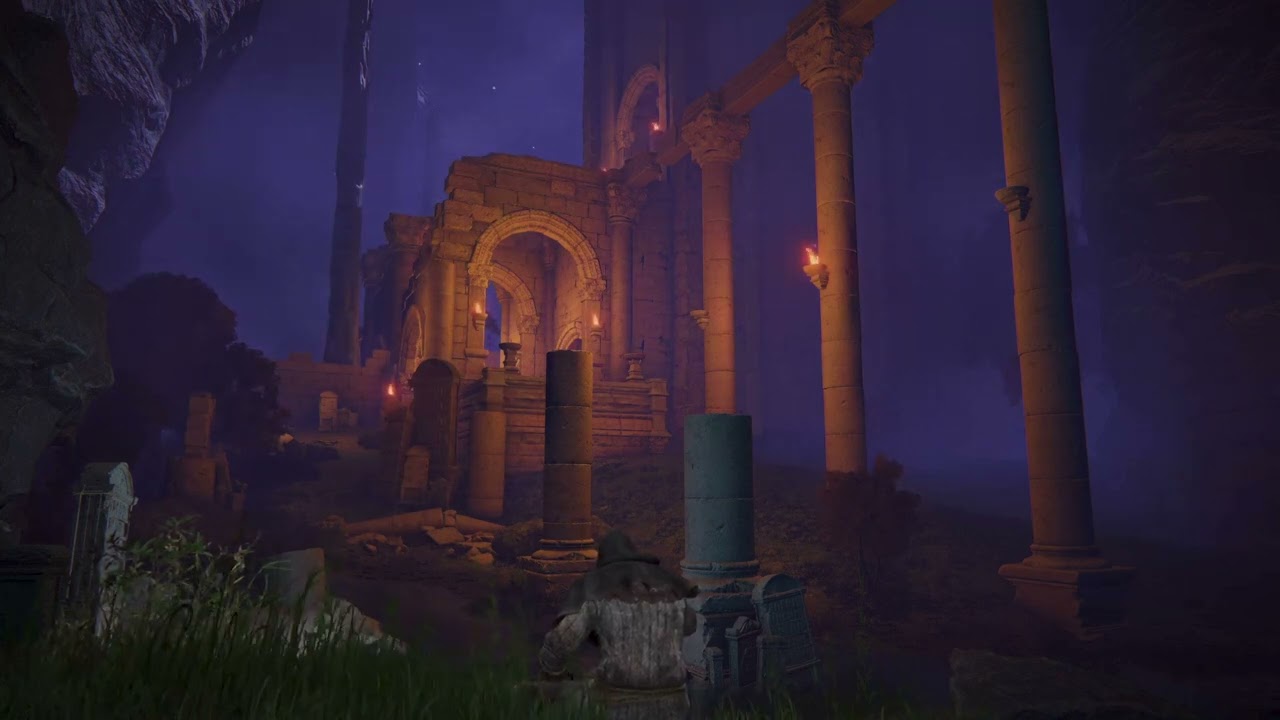 Elden Ring - Siofra River Well Depths Ambiance (ambient music, cavern sounds, white noise)