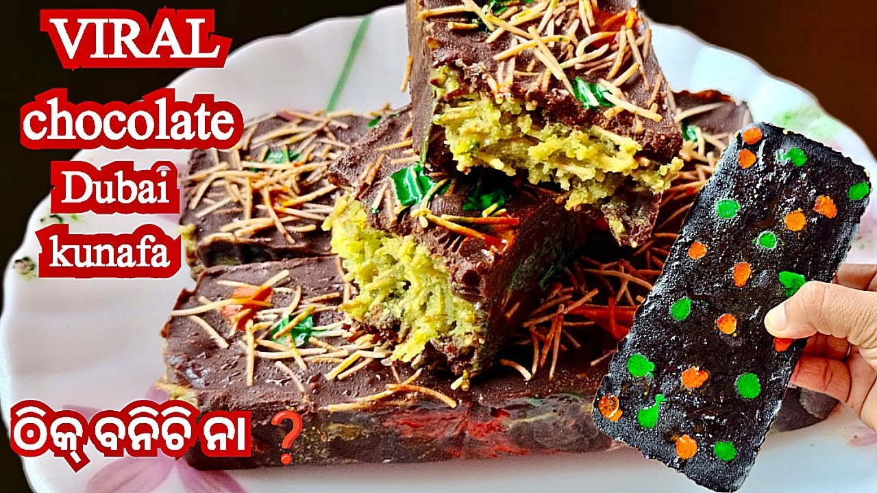 How to make Viral Dubai kunafa chocolate 🍫#bindurosei#dubai#kunafachocolate#chocolate |