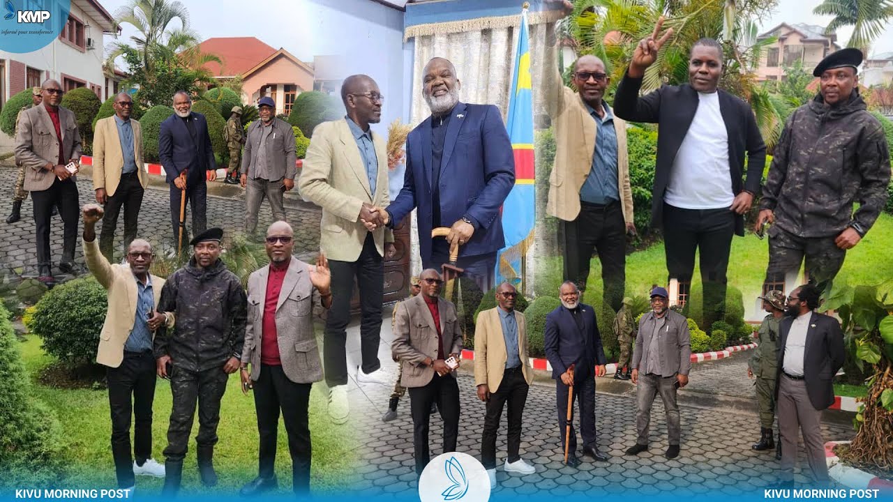 RDC : L'AFC-M23 NANGAA ET WILLY NGOMA ACCUEILLENT DANIEL SAFU À GOMA, DÉCLARATION CHOC
