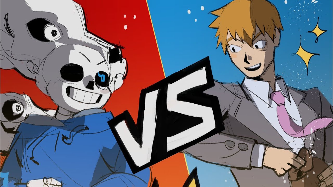 #SANSSWEEP Tribute Edit! || Sans (Undertale) vs Reigen Arataka (MP100)