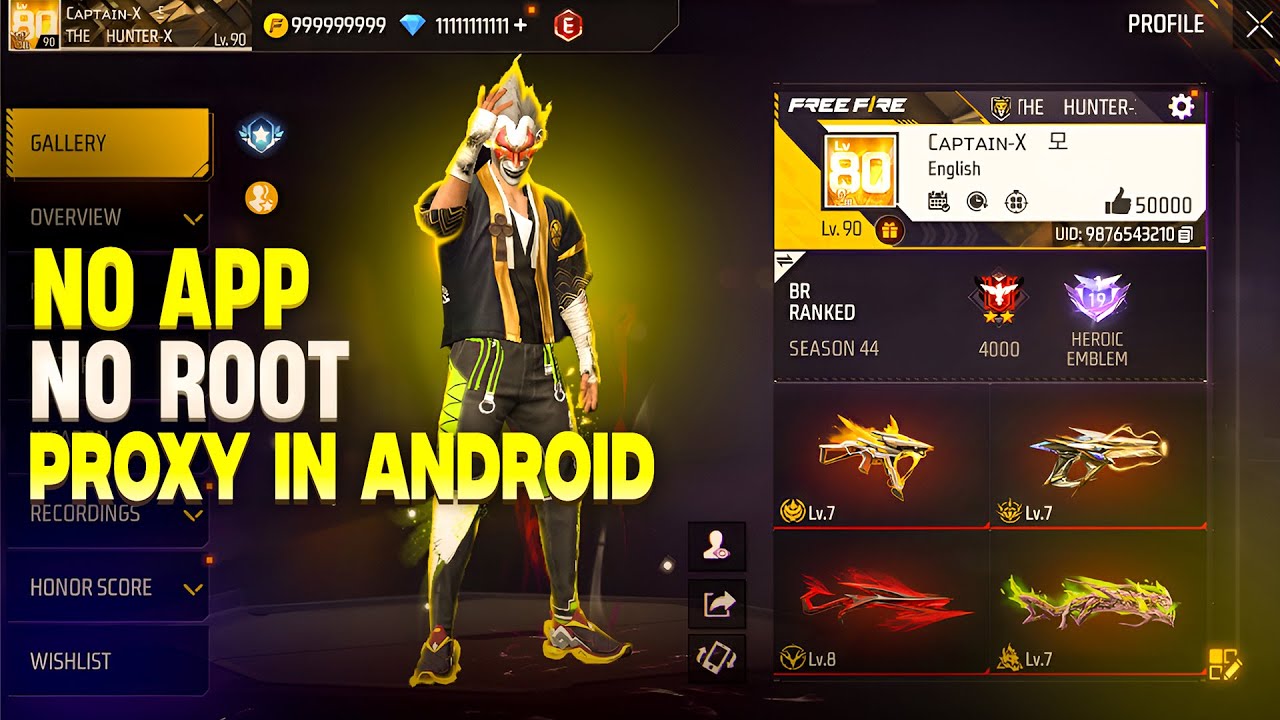 Free Fire Proxy In Android All Version Ugphone Problem Fix ✅