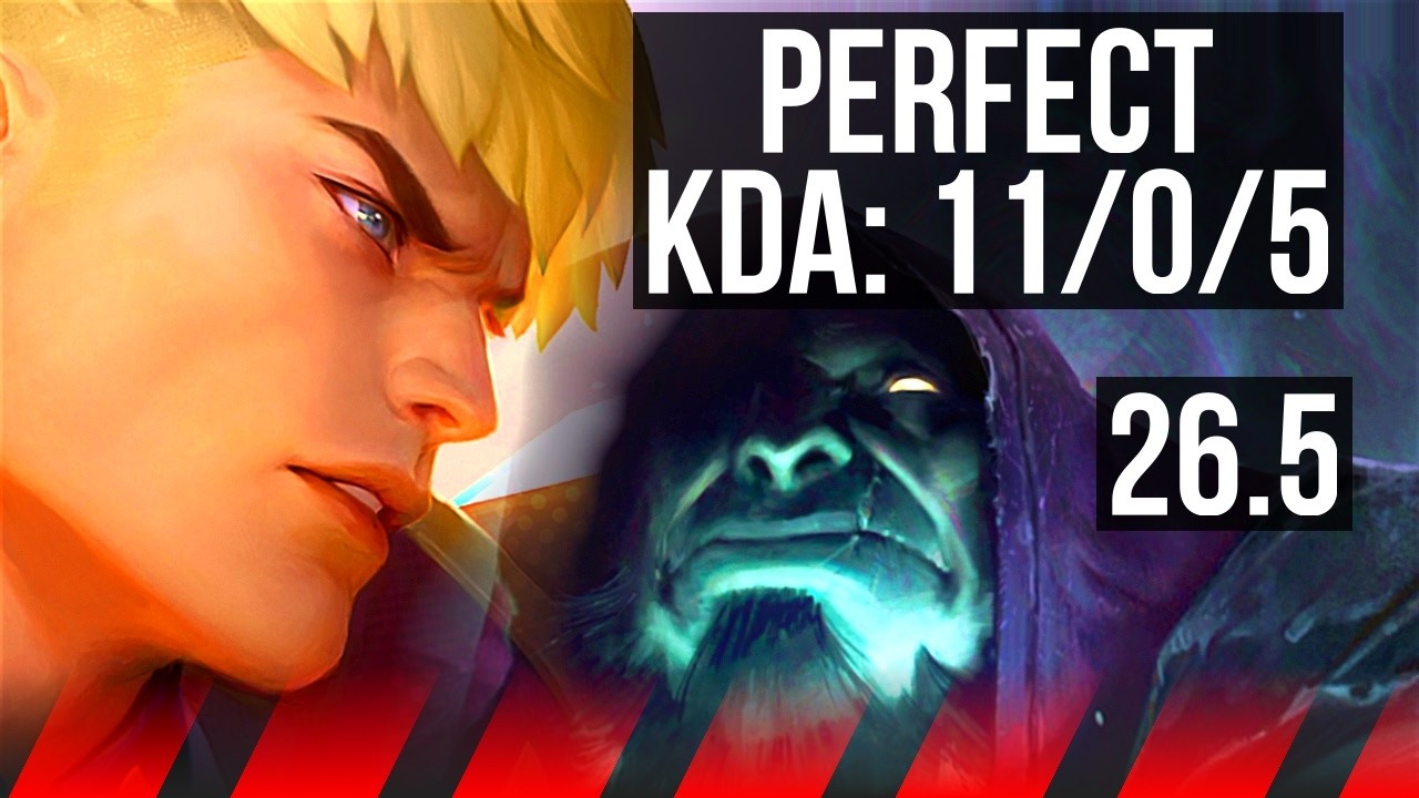 GAREN vs YORICK (TOP) | Perfect KDA: 11/0/5 | KR Diamond | 26.5