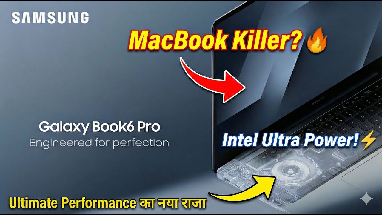 Samsung Galaxy Book 6: The MacBook Killer? 🤯 Full Features Explained