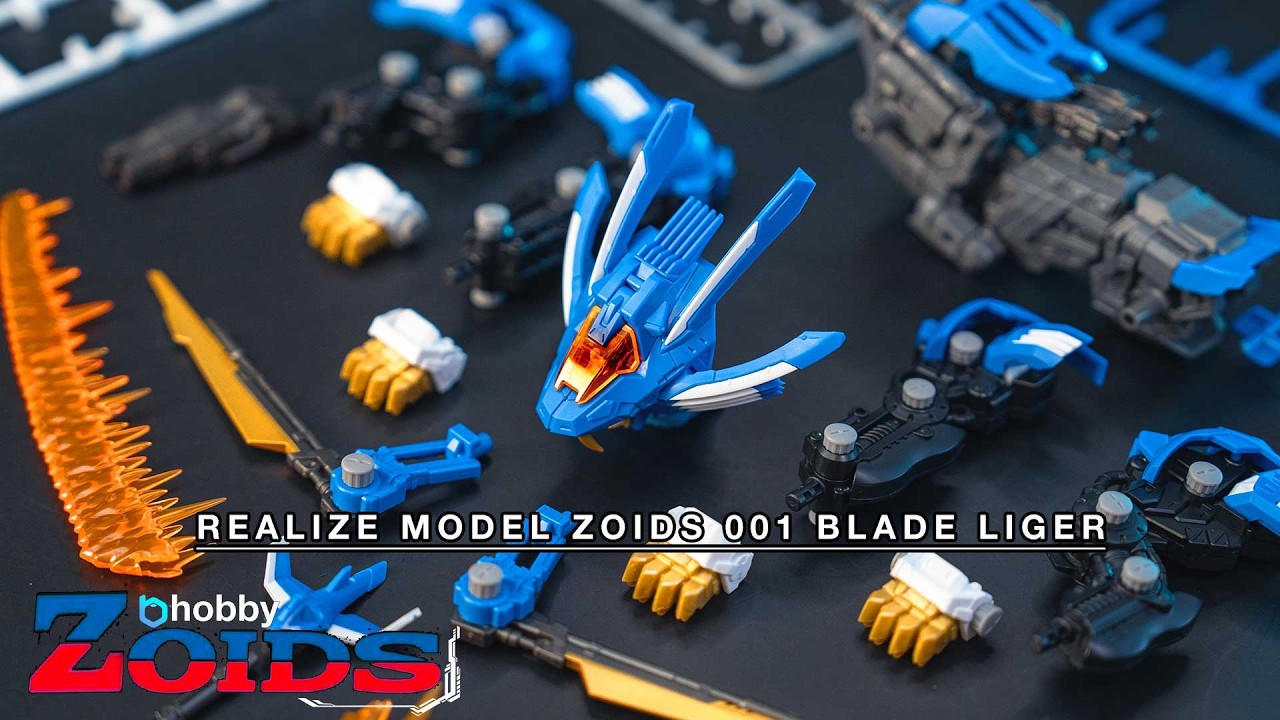 ZOIDS Blade Liger RMZ-001 | Speed Build | Model Kit