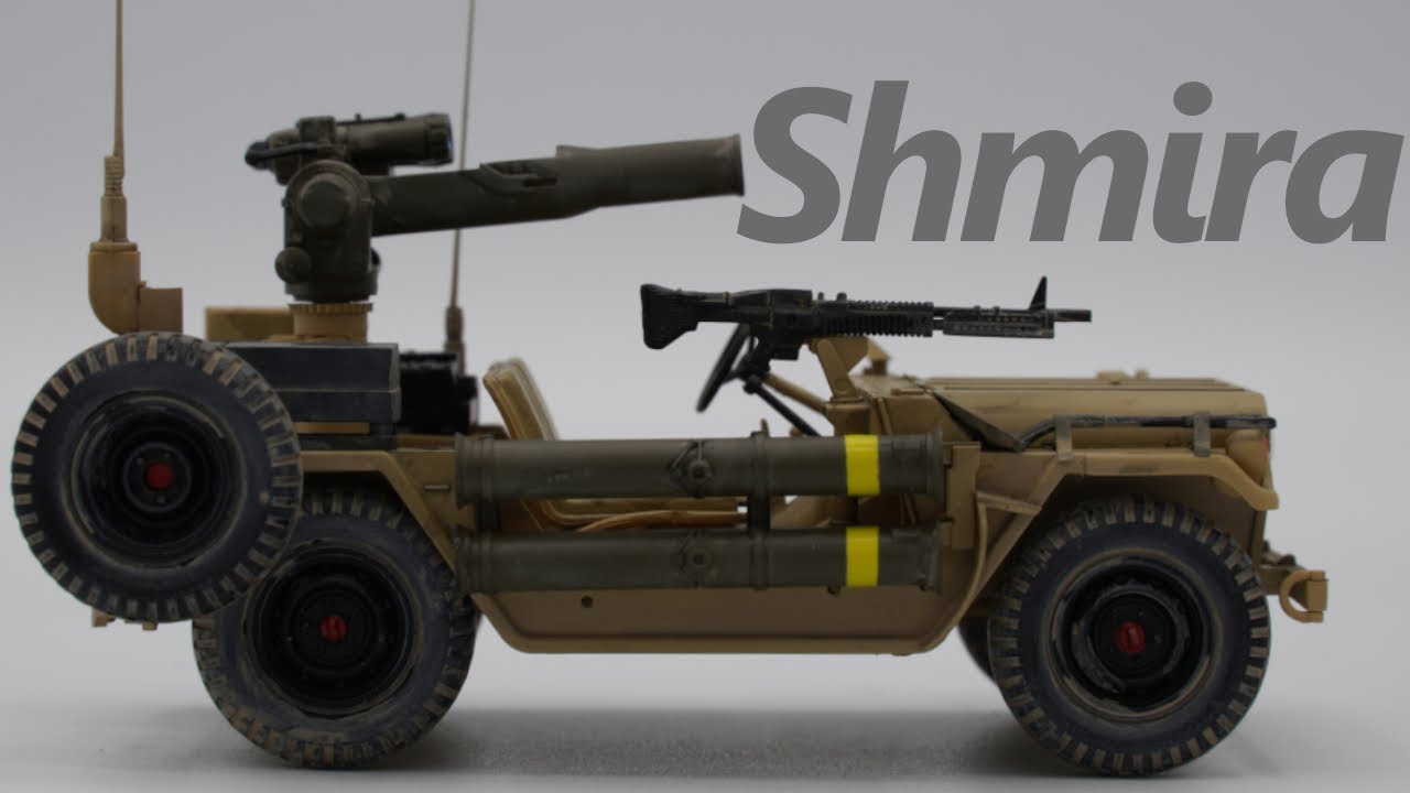 【1/35 タミヤM51 スーパーシャーマン＆M151A2トウミサイルランチャー 】②1/35界最強のコスパのM151A2をイスラエル仕様でカッコいいコンバットカーに