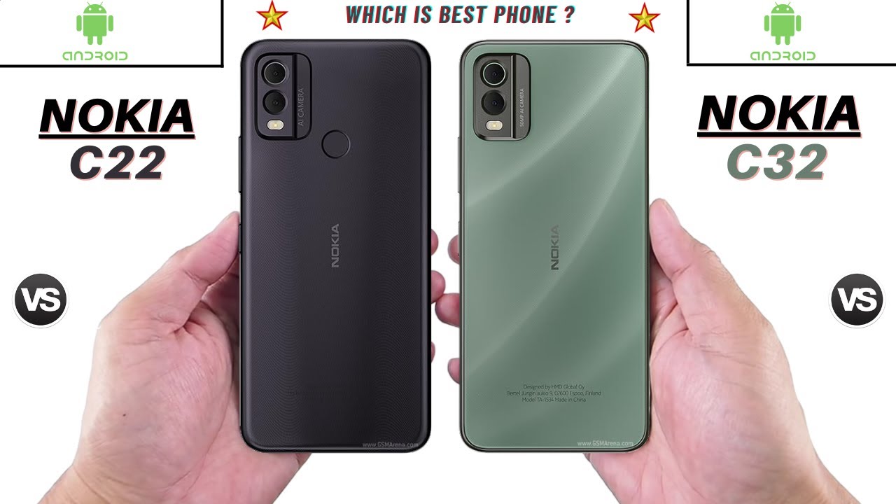 Nokia C22 Vs Nokia C32 🔥🔥🔥