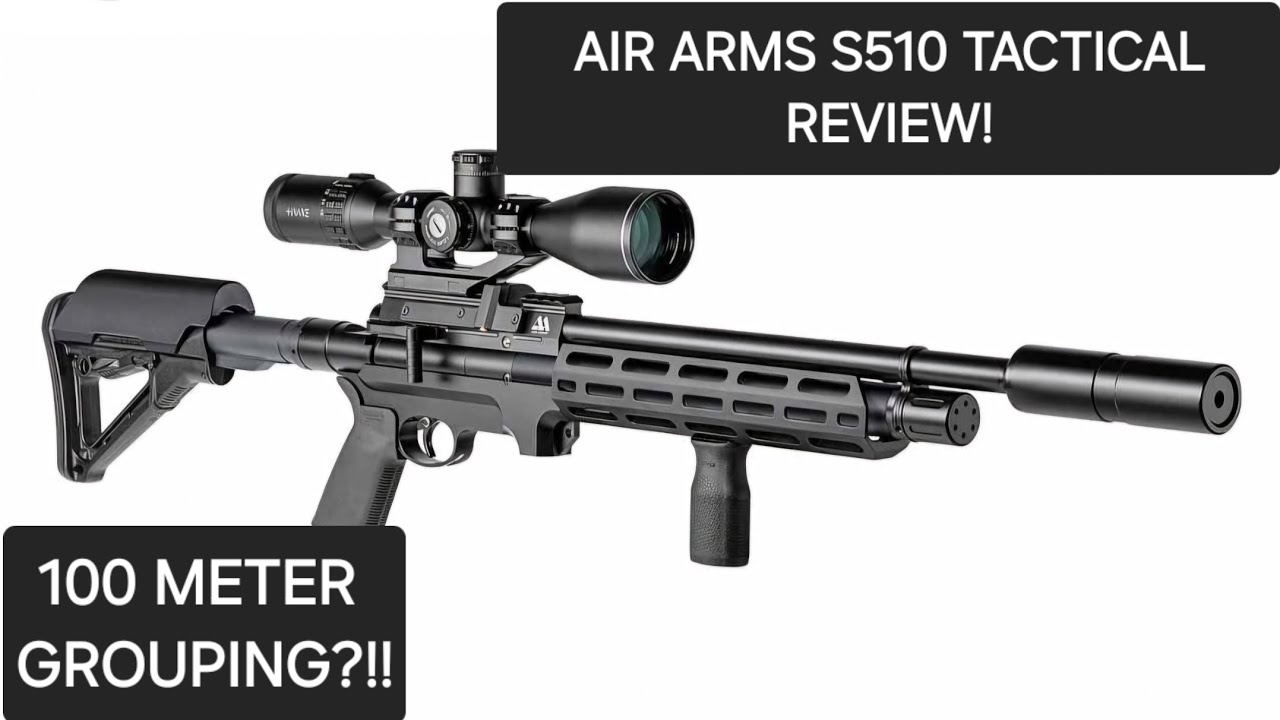 Эп.3 ТЕСТ AIR ARMS S510... КАК ОНО СРАВНИМО С HW100?