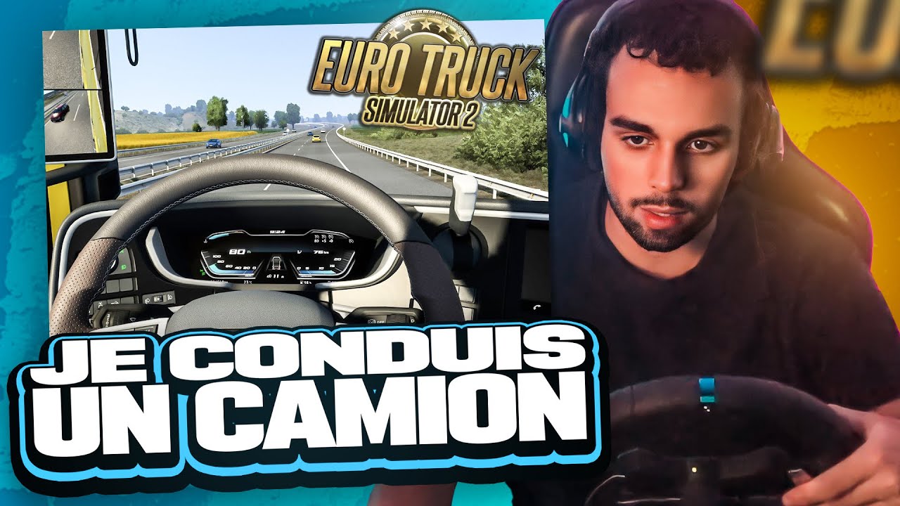J'AI CONDUIS UN CAMION ! 🚚 (c''était un désastre) avec @SorcYer
