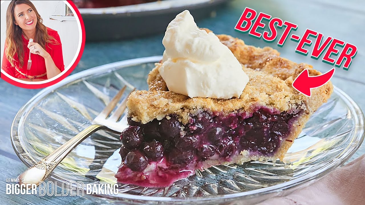The ONLY Blueberry Pie Recipe You Need!