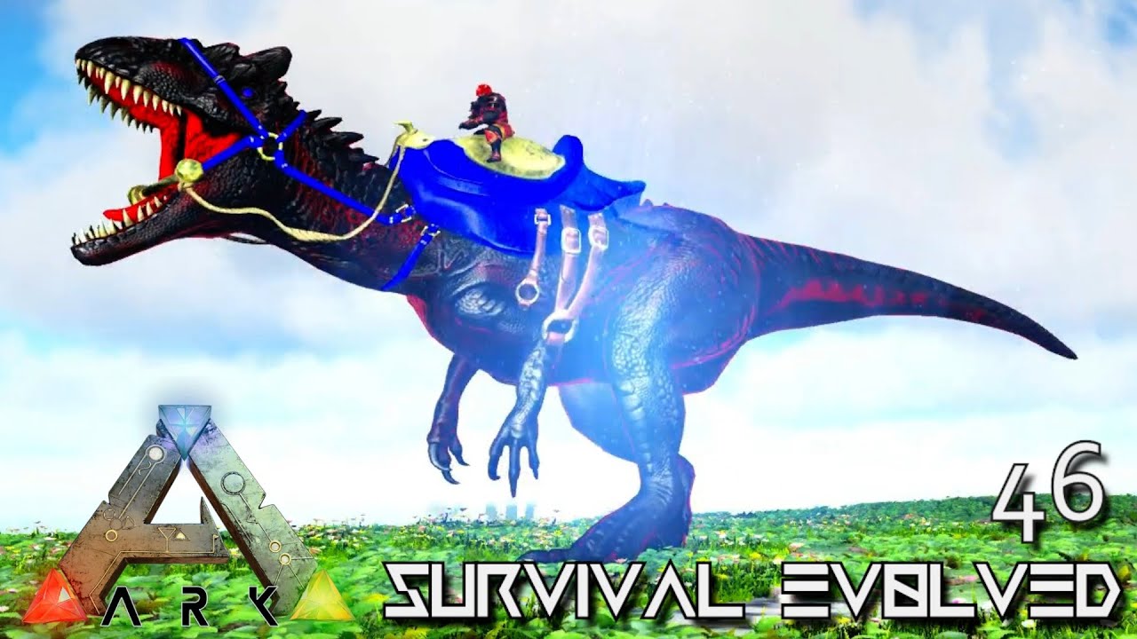ARK: SURVIVAL EVOLVED - CELESTIAL ALLOSAURUS BEAST !!! | PRIMAL FEAR ISO CRYSTAL ISLES E46