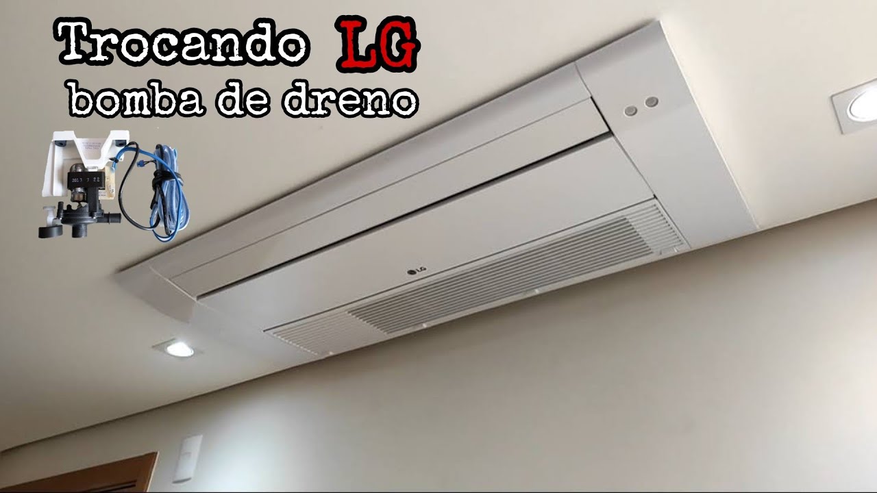Como desmontar o cassete K7 LG de uma via para trocar a bomba de dreno
