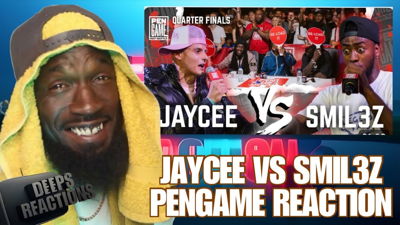 JAYCEE vs SMIL3Z | PenGame Rap Battle 2025 Deepsspeaks (Reaction) 