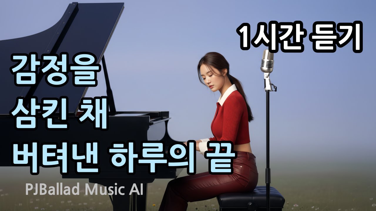 아무일도 아닌 것처럼 1시간 듣기 | 하루를 정리하는 감성 발라드