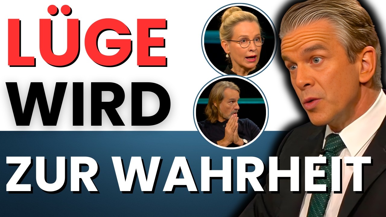 💥 Einlauf des Lebens! Knallhart und schonungslos - Weidel darf man beleidigen, Habeck nicht