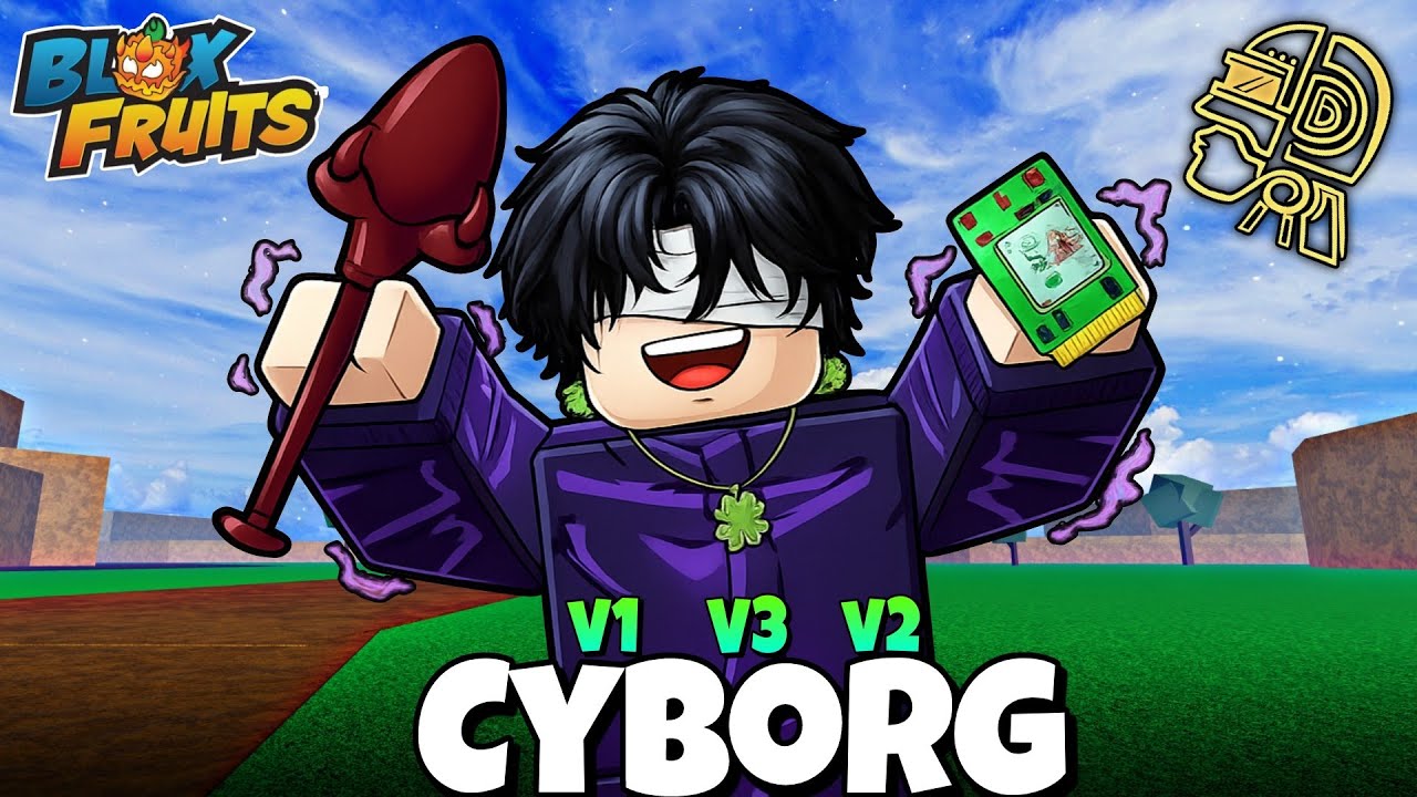 How To Get CYBORG Race V1, V2 & V3 in Blox Fruits Roblox (Full Guide + V3 Showcase)