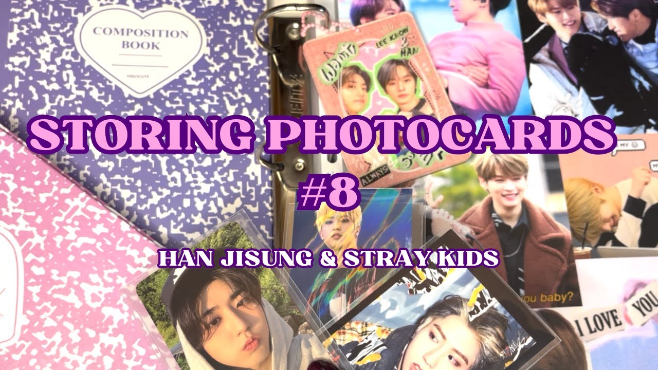 ✩ Storing photocards #8 || Han Jisung & Stray kids