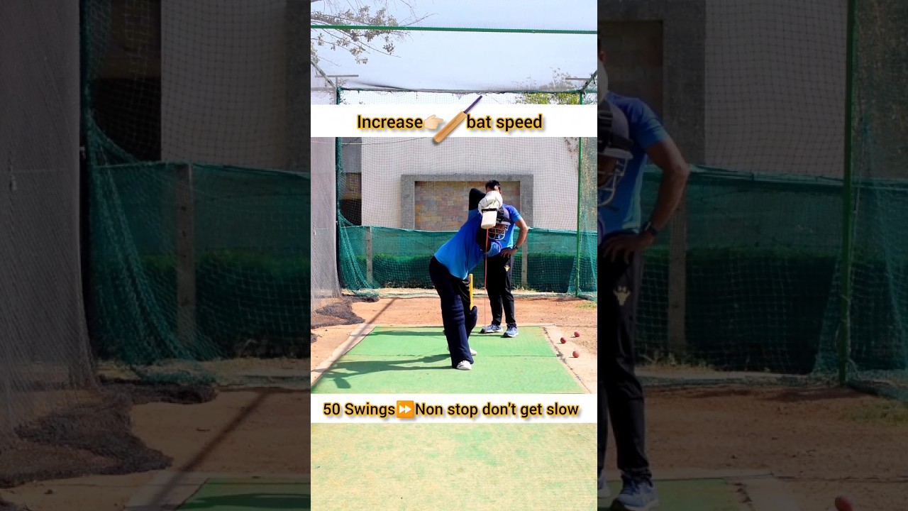 How to Increase BAT SPEED in 10 Days? #shorts #youtubeshorts #cricket