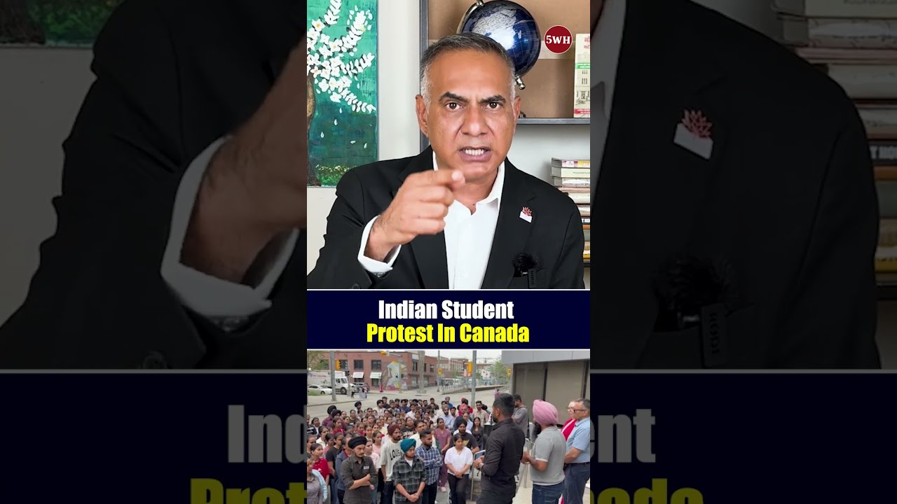 Indian Student Protest in Canada