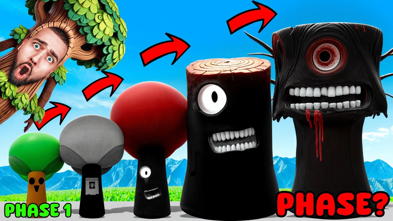 NOUVELLE ÉVOLUTION SPRUNKI MR TREE !! NOUVEAU SPRUNKI ARBRE HORREUR !