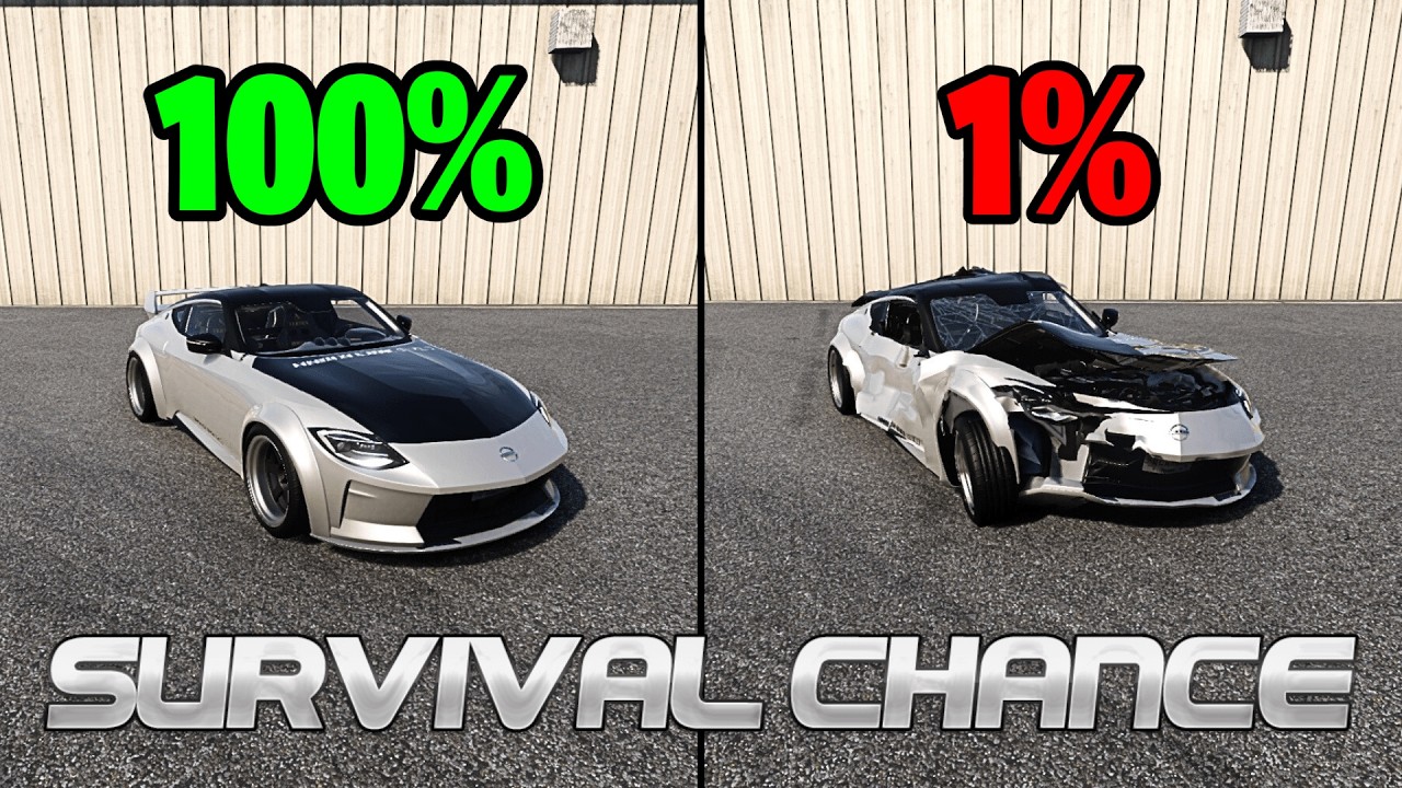 Realistic Survival Chance Crashes #48 | BeamNG.drive