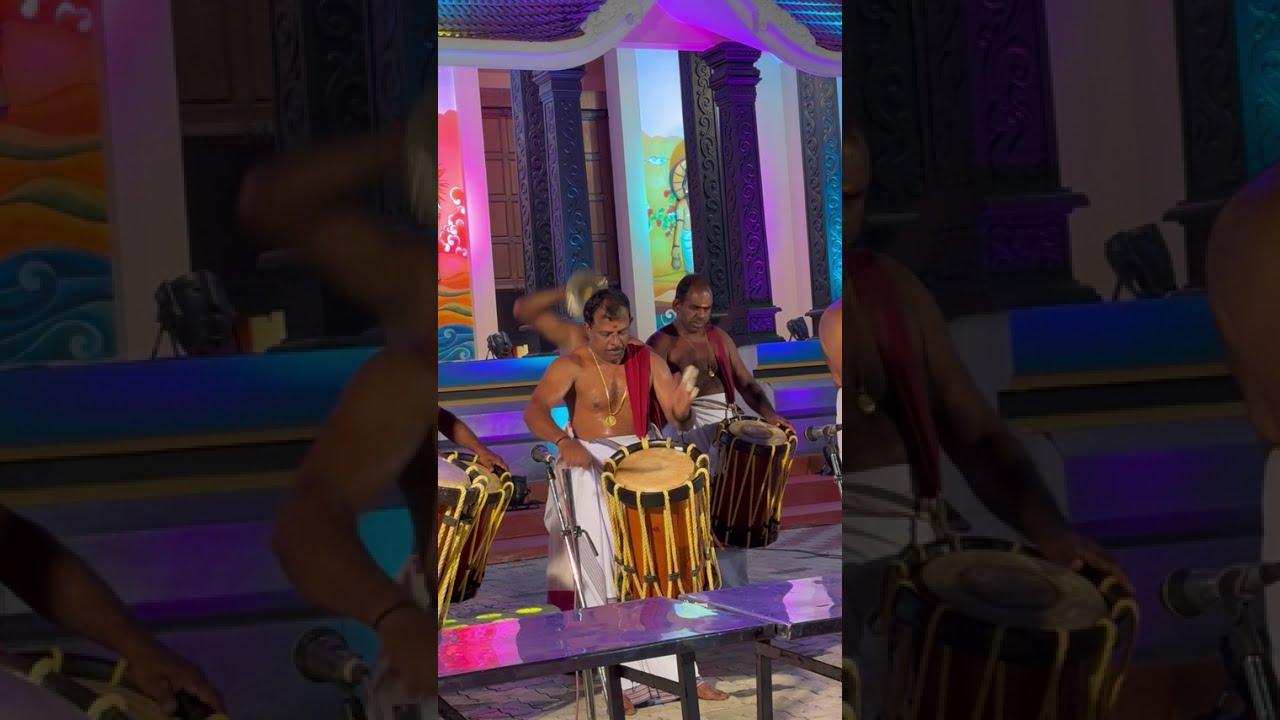 Tripple thayambaka- arangottukara sivan, kallur Unnikrishnan, cherupplasserry rajesh