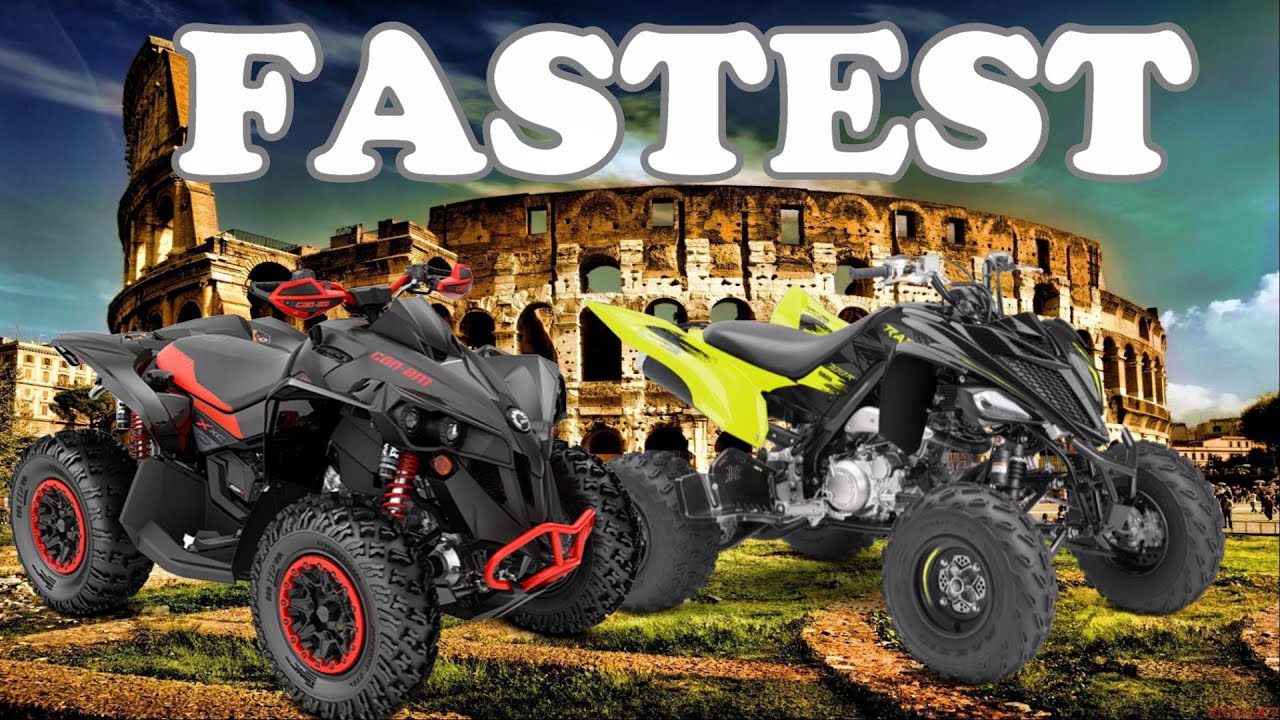 The FASTEST ATVs on the Market! CanAm Renegade 1000 | Raptor 700 | Scrambler XP1000 S