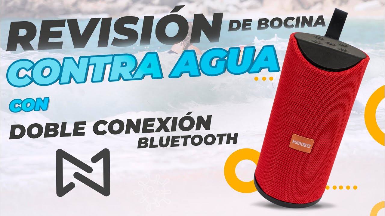 FUNCIONES DE BOCINA KIMISO  BLUETOOTH | (TG-113)
