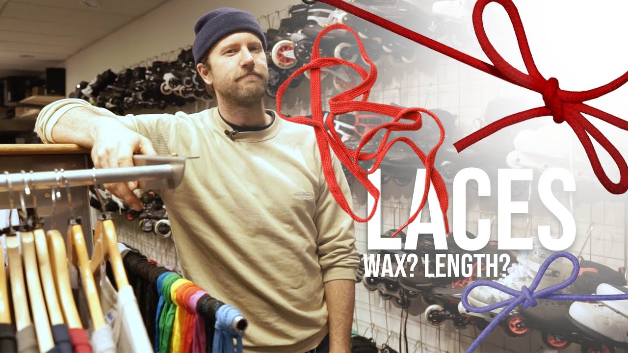 Into DETAIL About LACES // Waxed? Length? // Inline Skating