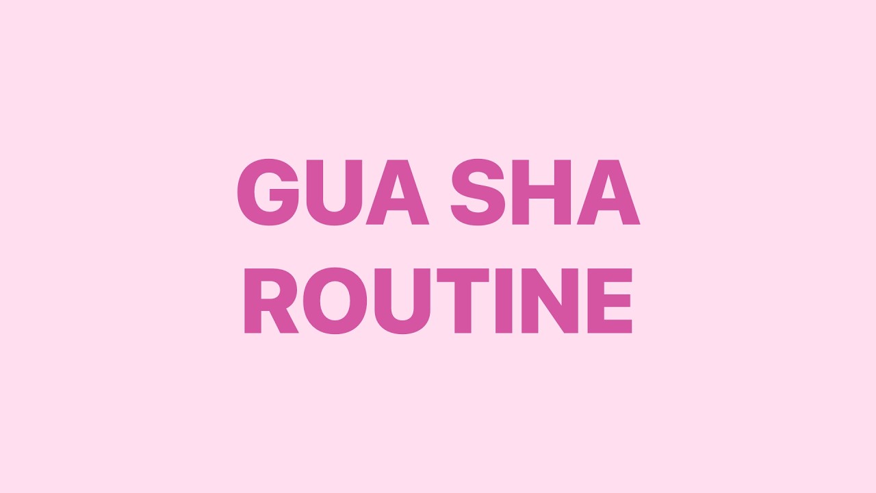 3-минутная процедура гуаша // Процедура гуаша для уменьшения объема и улучшения контура лица // У...