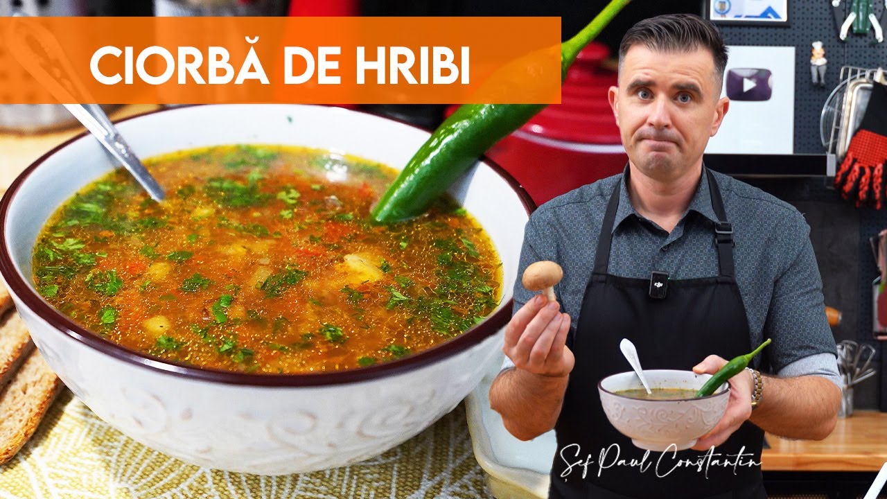 🍄 Borșul de hribi care îți schimbă părerea despre post! 🍲 Șef Paul Constantin
