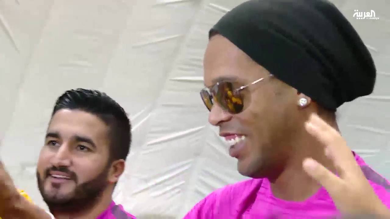 البرازيلي رونالدينو في مقابلة مع العربية