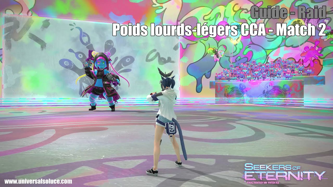 Final Fantasy XIV 7.2 - Raid - Guide : Poids lourds-l&eacute;gers CCA - match 2