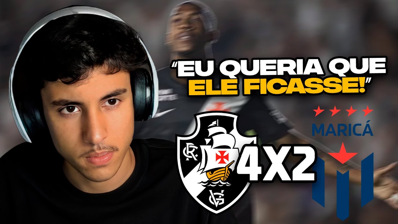RENATO REAGE: VASCO 4 X 2 MARIC&Aacute; | MELHORES MOMENTOS | CAMPEONATO CARIOCA