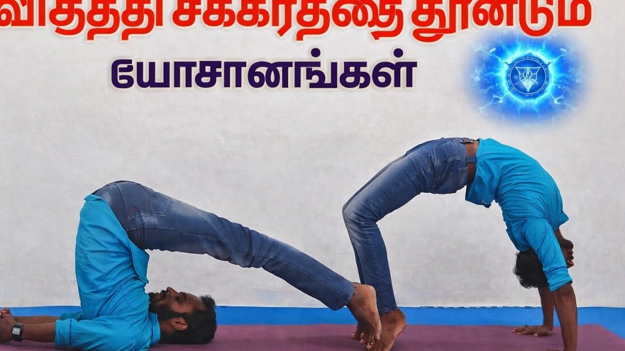 விசுத்தி சக்கரத்தை தூண்டும் யோகாசனங்கள் | Throat Chakra Activation Yoga