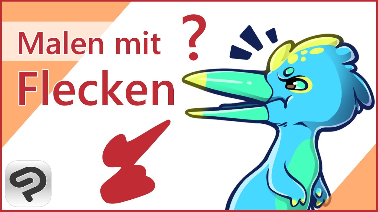 Kreatives Arbeiten mit Flecken