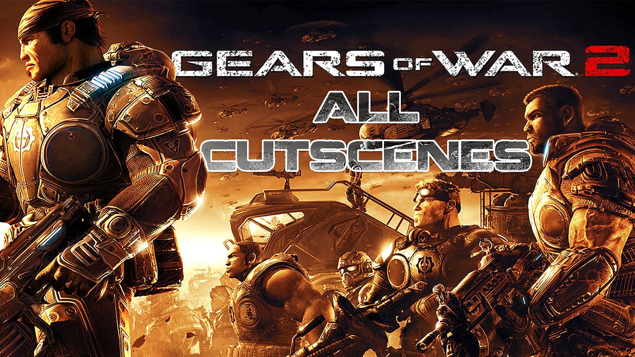 Gears of War 2 – All Cutscenes (Game Movie) | Full Story Cinematic