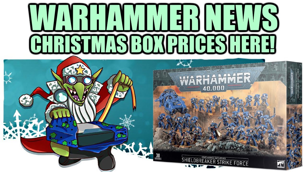 Christmas Battleforce Boxes Price & Preorder Date! │ Warhammer 40k News