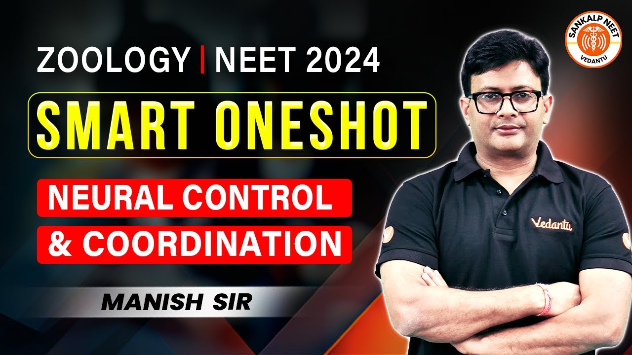 NEURAL CONTROL AND COORDINATION CLASS 11 ONE SHOT | NEET 2024 | SMART ONE SHOT | ZOOLOGY BY MD SIR
