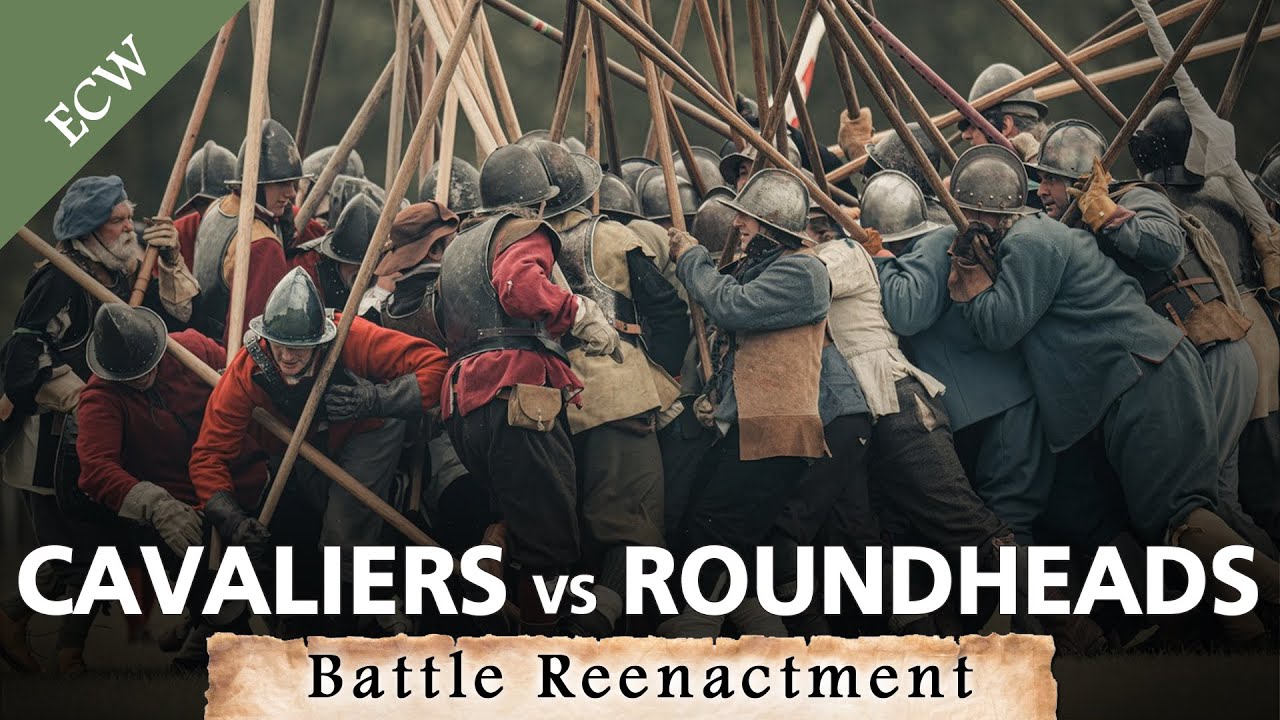 English Civil War Battle Reenactment
