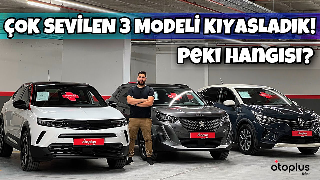 Çok Sevilen 3 Modeli Kıyasladık! | Opel Mokka | Peugeot 2008 | Renault Captur #otoplus