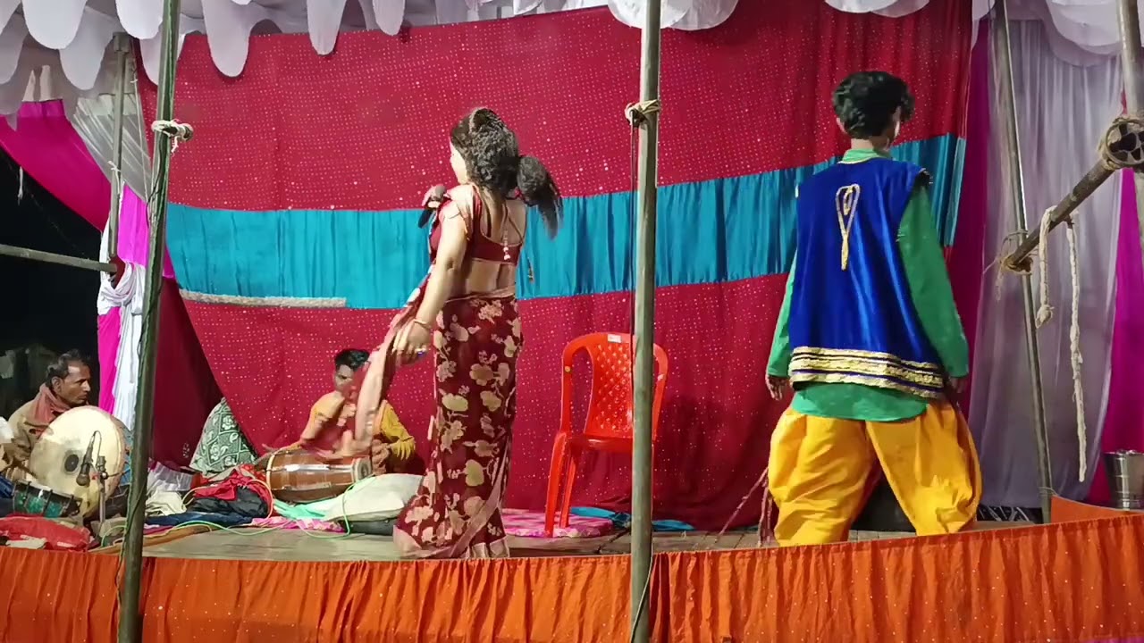 बिदेशिया नौटंकी नाच|| चोरी करिहा पपिहू चाहे#वंदना डांसर गोरखपुरिया #निर्गुण 