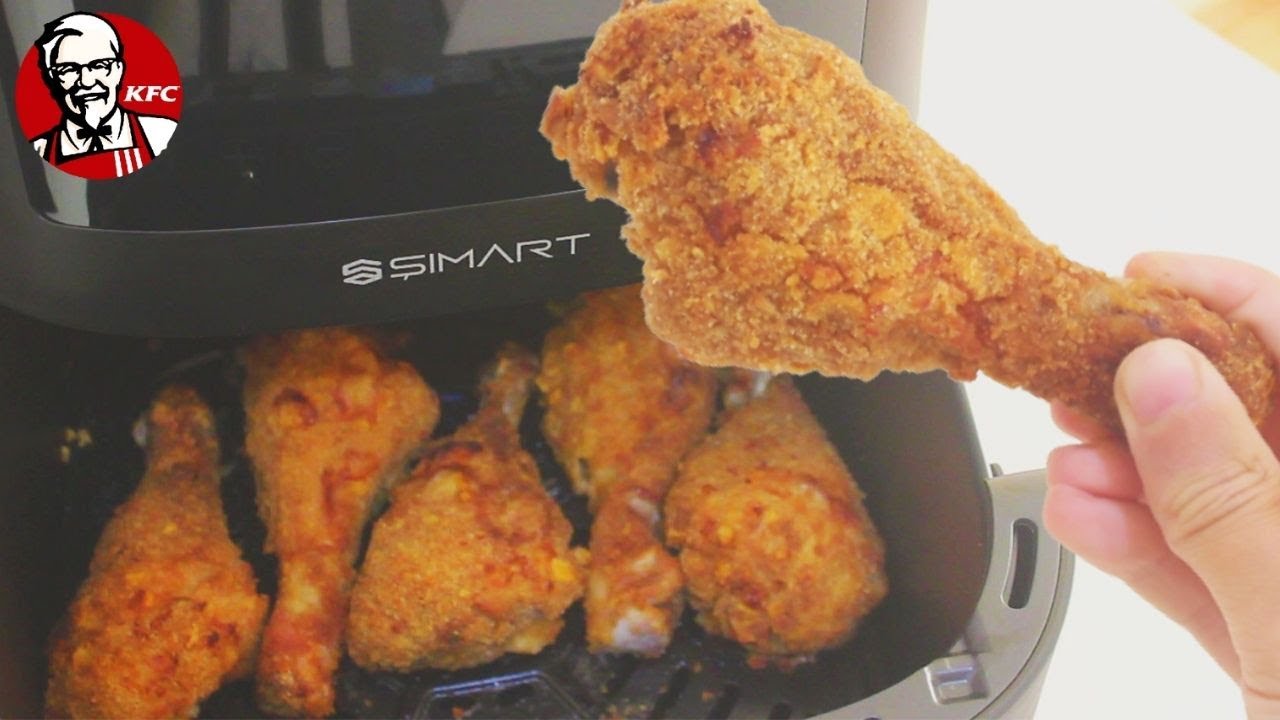 Рецепт курицы в аэрогриле KFC - приготовить с 1 граммом жира