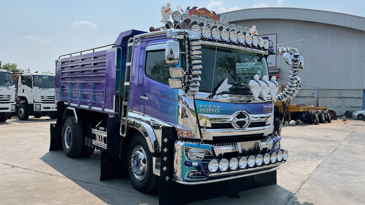 พาไปชม Victor500 สีเอฟเฟคสเต็ป6ล้อใหญ่ ผลงานคันแรกของอู่ Max เทลเลอร์สวยงามสุดๆ 💙